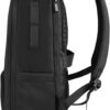 Mens Work Backpack, Black Backpack for Men Women, Bookbag for Men, Book Bag for School Teens, Travel Laptop Backpack Fits 15.6 Inch Notebook, Water Resistant Back Pack with Luggage Strap (Black) - Image 7
