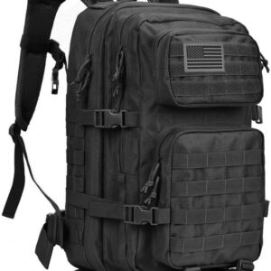 REEBOW GEAR Military Tactical Backpack Large Army 3 Day Assault Pack Molle Bag Backpacks…
