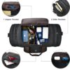 Litvyak Duffle Bag for Travel, Canvas Travel Duffel Bags Overnight Weekend Gym Carry On Luggage Bag for Men & Women(Black) - Image 6