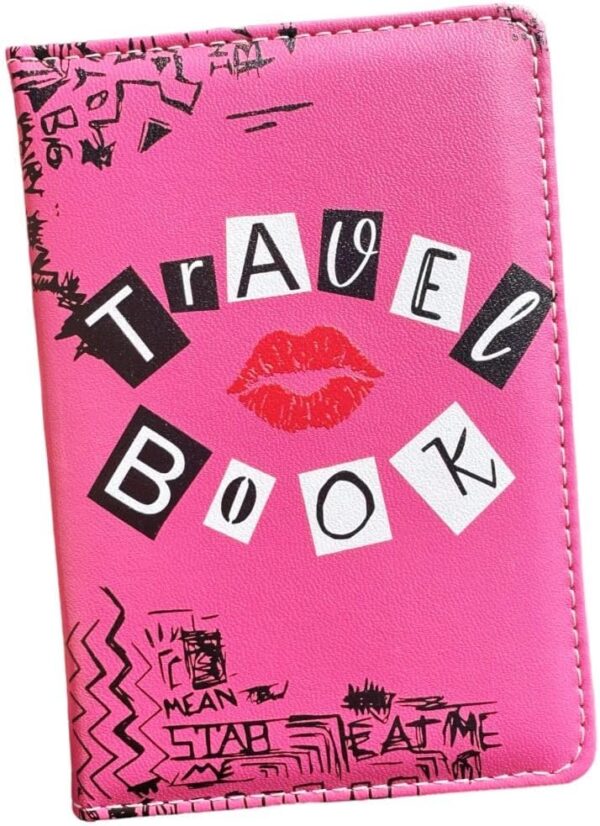 Burn Book Passport Cover Holder Travel Book