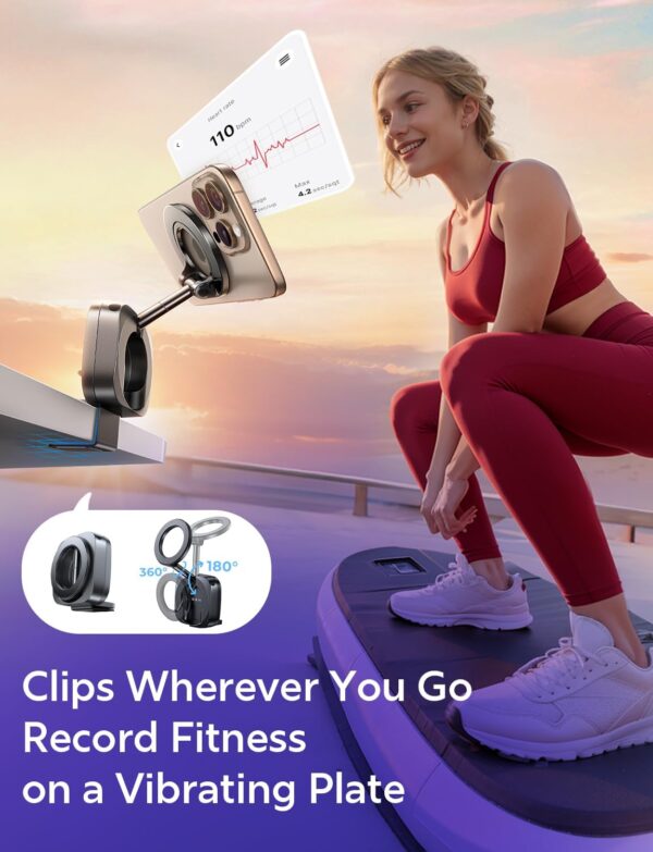 LISEN Airplane Travel Essentials for Women Phone Holder Baby Long Flight Essentials Flying Must Haves Handsfree for MagSafe Mini Travel Accessories Beach Vacation International Cruise Essentials 2025 - Image 9