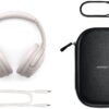Bose QuietComfort Bluetooth Headphones, Wireless Headphones with Active Over Ear Noise Cancelling and Mic, Deep Bass, Up to 24 Hours of Playtime, White Smoke - Image 6