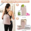 10 Set/8 Set Packing Cubes for Travel, Gifts for Women Mom,Anti-Tearing Suitcase Organizer for Luggage with Shoe & Hanging Toiletry Bag,OlarHike Vacation Essentials & Accessories for Cruise Ship,Cream - Image 8