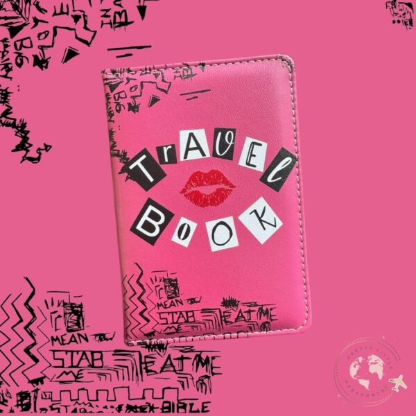Burn Book Passport Cover Holder Travel Book - Image 2