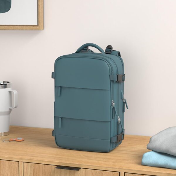 coofay Travel Backpack For Women Men Airline Approved Carry On Backpack Flight Approved Waterproof Sports Luggage Backpack Casual Daypack Small Hiking Backpack - Image 2