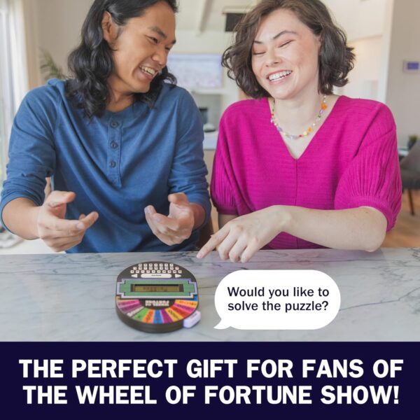 Educational Insights Wheel of Fortune Game - Handheld Electronic Game, Great for Travel, Classic Retro Party Games for Kids, Teens & Adults, Word Puzzle Challenge & Entertaining Gift for Ages 8+ - Image 5