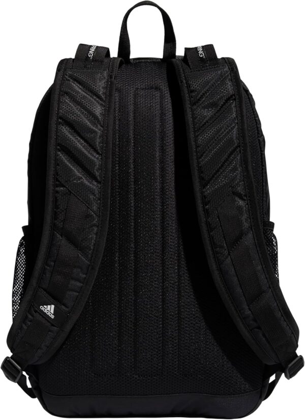 adidas Prime Backpack, Black/White, One Size - Image 5