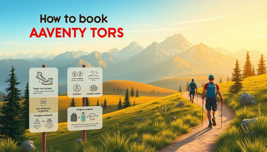 how to book adventure tours safely
